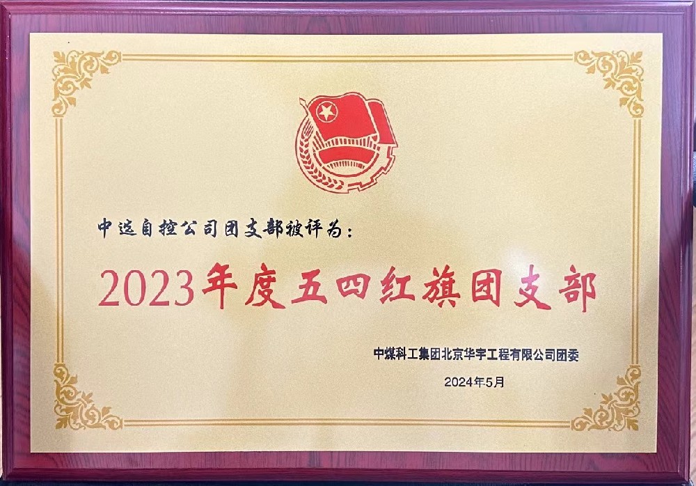 【公司新聞】聚青春榜樣 展中選風(fēng)采 | 中選自控團(tuán)支部榮獲“五四紅旗團(tuán)支部”等多項榮譽稱號！